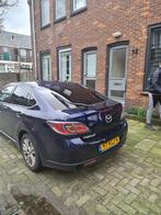 Mazda 6 2.0 Sport Hatchback 2009 Blauw, Auto's, Mazda, Voorwielaandrijving, Stof, Zwart, Parkeersensor