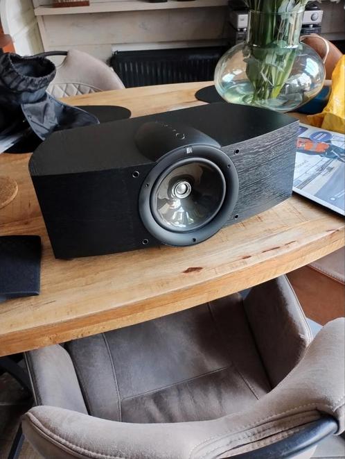 Nette goed spelende Kef Q9c centerspeaker 120Watt rms@8ohm, Audio, Tv en Foto, Luidsprekers, Gebruikt, Center speaker, 60 tot 120 watt