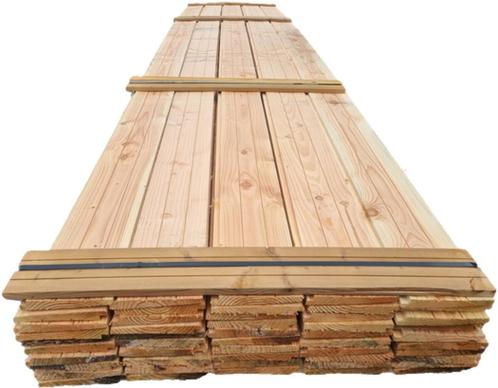 44 m2 Zweeds rabat - Douglas hout - nr: tp621, Tuin en Terras, Palen, Balken en Planken, Nieuw, Planken, 250 cm of meer, Ophalen