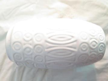 vaas WEST-GERMANY - fat lava, wit, ca. 19 cm hoog  264-18  beschikbaar voor biedingen