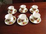 6 Porseleinen Koffie   /  Theekopjes, Verzenden, Nieuw, Overige stijlen, Kop(pen) en/of Schotel(s)
