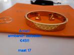 Louis vuitton lv v armband goud + v oorbellen, Ophalen of Verzenden, Nieuw, Goud, Staal