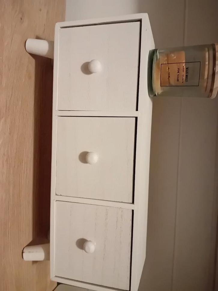 Klein Make-up Opbergbakje met Lades, Huis en Inrichting, Kasten | Ladekasten, Zo goed als nieuw, Minder dan 100 cm, Minder dan 50 cm
