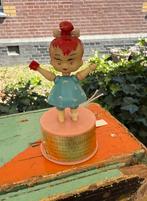 Oud wiebelfiguur Pebbles The Flintstones jaren 50, Verzamelen, Ophalen of Verzenden, Zo goed als nieuw