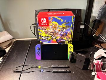 Nintendo Switch Oled Splatoon edition beschikbaar voor biedingen