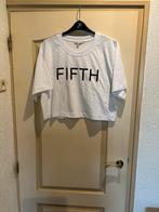 Leuk T shirt van fifth House maat 42 wit met zwarte letters, Kleding | Dames, T-shirts, Nieuw, Fifth House, Maat 42/44 (L), Ophalen of Verzenden