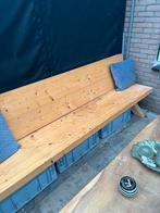 Houten Bank - 240cm breed, Tuin en Terras, Ophalen, Gebruikt, Hout