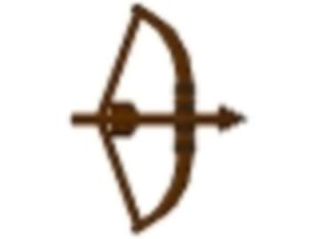 Lego Castle Wapens Pijl en Boog Bruin 4499 beschikbaar voor biedingen