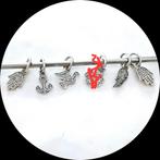 Pandora hanger / o.a hamsa, anker, duif, zirkonia, Gebruikt, Pandora, Ophalen of Verzenden, 2 of 3 bedels