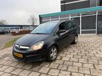 Opel Zafira 1.6 2006/7 persoons, Voorwielaandrijving, 4 cilinders, 7 stoelen, Zwart