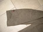 Eres Amaretta bruin-groene lange mantel jas maat 58, Kleding | Heren, Jassen | Winter, Bruin, Maat 56/58 (XL), Zo goed als nieuw