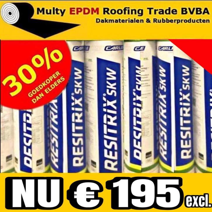 RESITRIX SKW LAAGSTE PRIJS - pallet prijs!, Doe-het-zelf en Verbouw, Dakpannen en Dakbedekking, Nieuw, Dakleer, Overige materialen