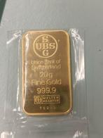 20 gram goudbaar UBS, Postzegels en Munten, Edelmetalen en Baren, Ophalen of Verzenden, Goud