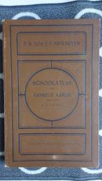 Schoolatlas der Geheele Aarde, 1934, Bos - Niermeyer, Boeken, Atlassen en Landkaarten, Gelezen, Wereld, Ophalen of Verzenden, Bos en Niermeyer