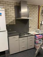 Keukenblok met Gasfornuis, Huis en Inrichting, Ophalen, Gebruikt, Enkelwandige keuken, Kunststof
