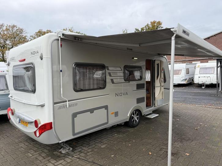 ERIBA NOVA GL 495 ENKELE BEDDEN THULE LUIFEL MOVER TOPSTAAT, Caravans en Kamperen, Caravans, Bedrijf, tot en met 4, 1250 - 1500 kg