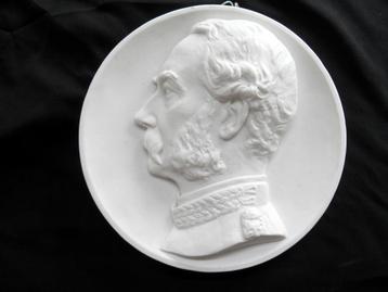  Royalty,  reliëf-porselein 1863, Christian IX 1863 kroning  beschikbaar voor biedingen