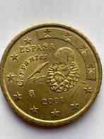Spanje  Euro munten 1 van 50 cent van 2001., Postzegels en Munten, Munten | Europa | Euromunten, Ophalen of Verzenden, Spanje