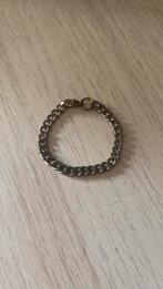 Baby armbandje brons, Ophalen of Verzenden, Zo goed als nieuw, Bruin, Leer