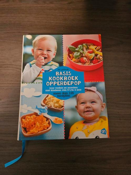 Basis kookboek Opperdepop,recepten voor baby,peuter,dreumes, Boeken, Zwangerschap en Opvoeding, Nieuw, Opvoeding tot 6 jaar, Ophalen of Verzenden