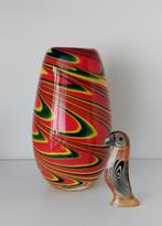 Glazen vaas swirl, Ophalen of Verzenden