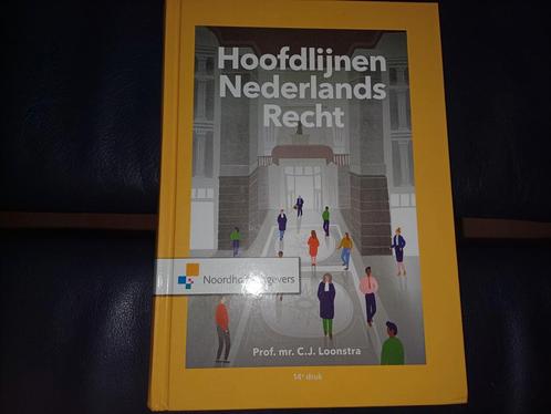Prof.Mr.C.J. Loonstra - Hoofdlijnen Nederlands recht, Boeken, Wetenschap, Nieuw, Ophalen of Verzenden