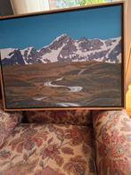 Zwitsers Berglandschap - Oliverf - 2001, Antiek en Kunst, Ophalen