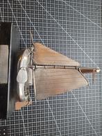 Friese Tjalk Boeier Modelboot van tin, Ophalen of Verzenden