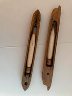 Schietspoelen voor weefgetouw, Ophalen