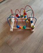 Kralenspiraal kralenlabyrinth hout, Kinderen en Baby's, Speelgoed | Houten speelgoed, Ophalen of Verzenden, Gebruikt, Overige typen