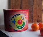 Grappig groot blik met clown erop (Zinos), Ophalen of Verzenden, Gebruikt, Overige