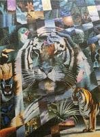 Schmidt Puzzle – Bepuzzled - Tijger – 1000 stukjes, Ophalen of Verzenden, 500 t/m 1500 stukjes, Gebruikt, Legpuzzel