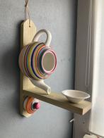 Theepot Wanddecoratie met Plankje, Ophalen, Zo goed als nieuw