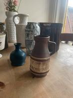 West germany vaasje bruin, Overige kleuren, Verzenden, Aardewerk of Porselein, Zo goed als nieuw