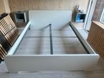 IKEA Askvoll Bed 160x200 cm, Huis en Inrichting, Slaapkamer | Bedden, Ophalen, Overige materialen, Gebruikt, Wit