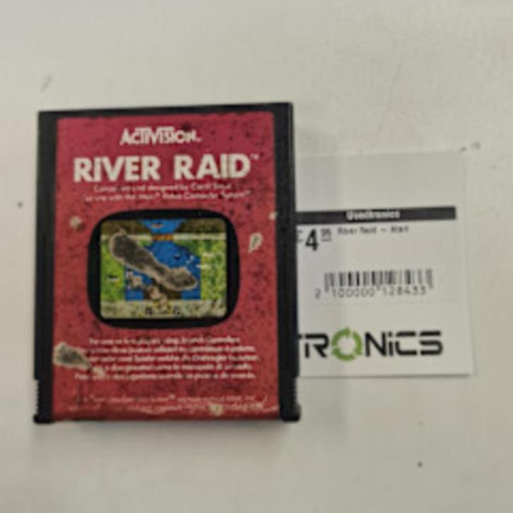 River Raid - Atari, Spelcomputers en Games, Games | Atari, Gebruikt, Overige modellen, Racen en Vliegen, 1 speler, Vanaf 3 jaar