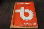 Honda 50 model C320 1965  moped parts list bromfiets, Ophalen of Verzenden