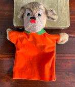 Antieke handpop van steiff met knop, Ophalen of Verzenden