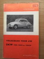 Vraagbaak DKW  1000,   1000S   en   1000SP      1965      NL, Ophalen of Verzenden