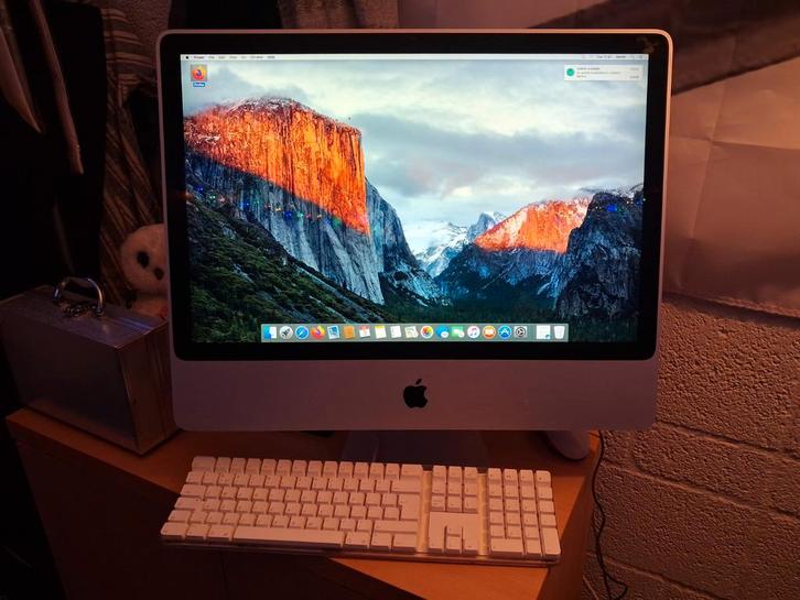 Imac 24" A1225, Computers en Software, Apple Desktops, Refurbished, iMac, HDD, 2 tot 3 Ghz, 4 GB, Ophalen
