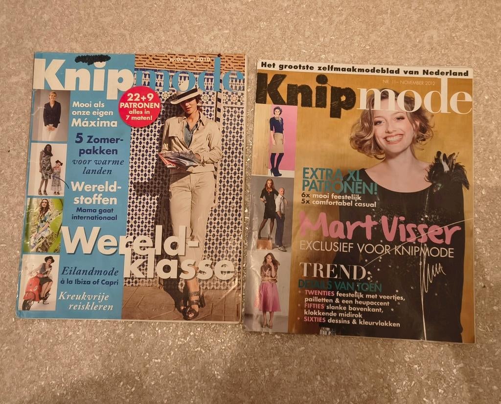 Knip Mode - 2010 2012, Hobby en Vrije tijd, Kledingpatronen, Nieuw, Overige typen, Vrouw, Knipmode, Ophalen of Verzenden