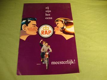 RAP BROMFIETS FOLDER KOMPLEET ORIGINEEL 6 BLZ beschikbaar voor biedingen