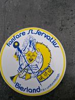 3715 Sticker Fanfare St Servatius Biesland, Ophalen of Verzenden, Zo goed als nieuw
