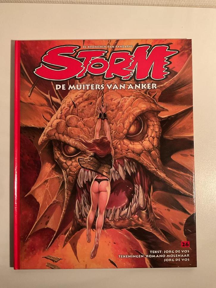 Storm deel 26 - De muiters van Anker Stripalbum Hardcover, Boeken, Stripboeken, Zo goed als nieuw, Eén stripboek, Ophalen of Verzenden