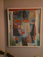 Abstract Portret Schilderij Fitra Jaya Nusananta, Ophalen