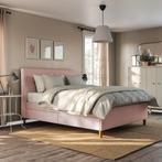 Idanas bed IKEA 180/200 zacht roze, Huis en Inrichting, Slaapkamer | Bedden, Ophalen, Tweepersoons, Zo goed als nieuw, 180 cm