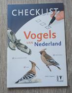 Vogels van Nederland Checklist, Ophalen of Verzenden, Gelezen, Vogels