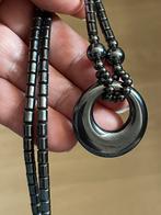 vintageketting hematiet ., Ophalen of Verzenden, Zo goed als nieuw, Steen of Mineraal