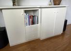 Stijlvol dressoir met ronding in blad – 185 cm lang, Huis en Inrichting, Ophalen, Gebruikt, 150 tot 200 cm, 25 tot 50 cm