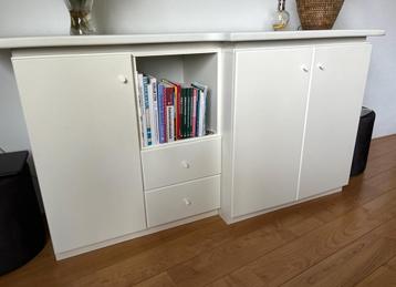 Stijlvol dressoir met ronding in blad – 185 cm lang beschikbaar voor biedingen